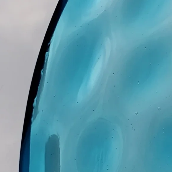 1940s Gorgeous 💙 Blue 7 1/2" Lidded Dish by Beacon🇺🇲 NJ - Picture 10 of 15